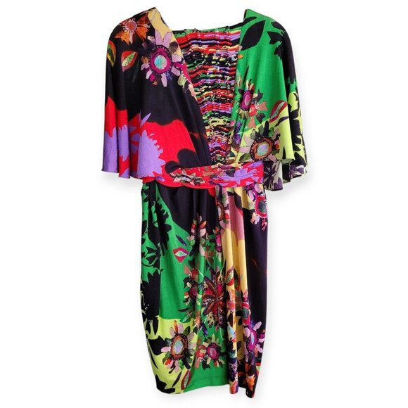 Anthropologie Ranna Gill Rainbow Midi Dress XSP NWT - Picture 5 of 14